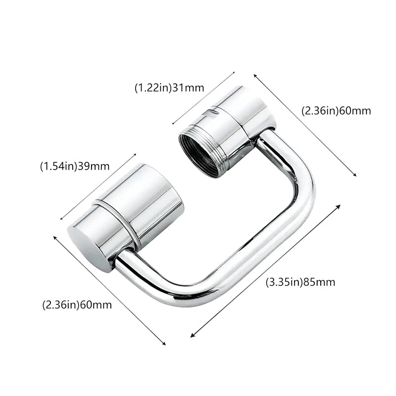 Adjustable Faucet Aerator Extender