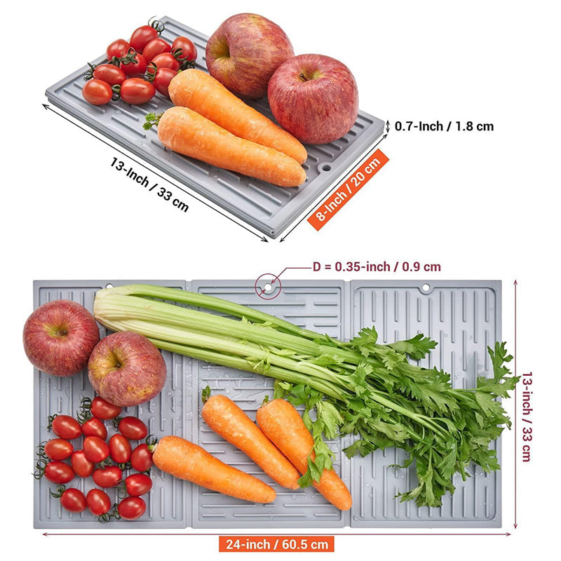 Soft Flexible Shower Drain Mat