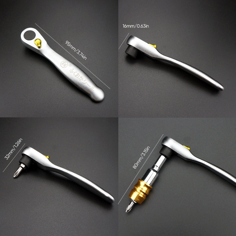 Compact Multi-Bit Screwdriver Set
