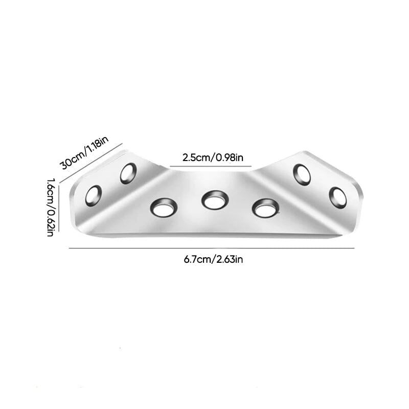 Sturdy Metal Corner Bracket for Furniture
