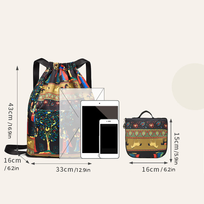 Waterproof Gym Backpack with Wet Dry Separation