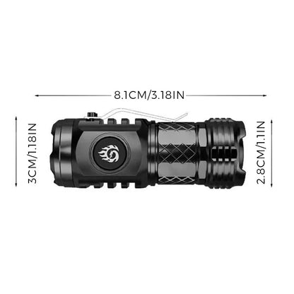 Compact Flashlight with Fun Cartoon Design