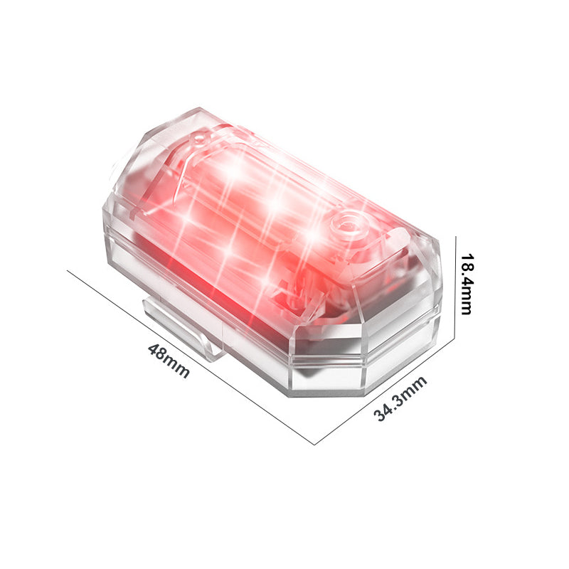Compact Car Keychain LED Flashlight