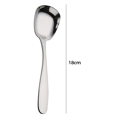 Durable Stainless Steel Square Spoon