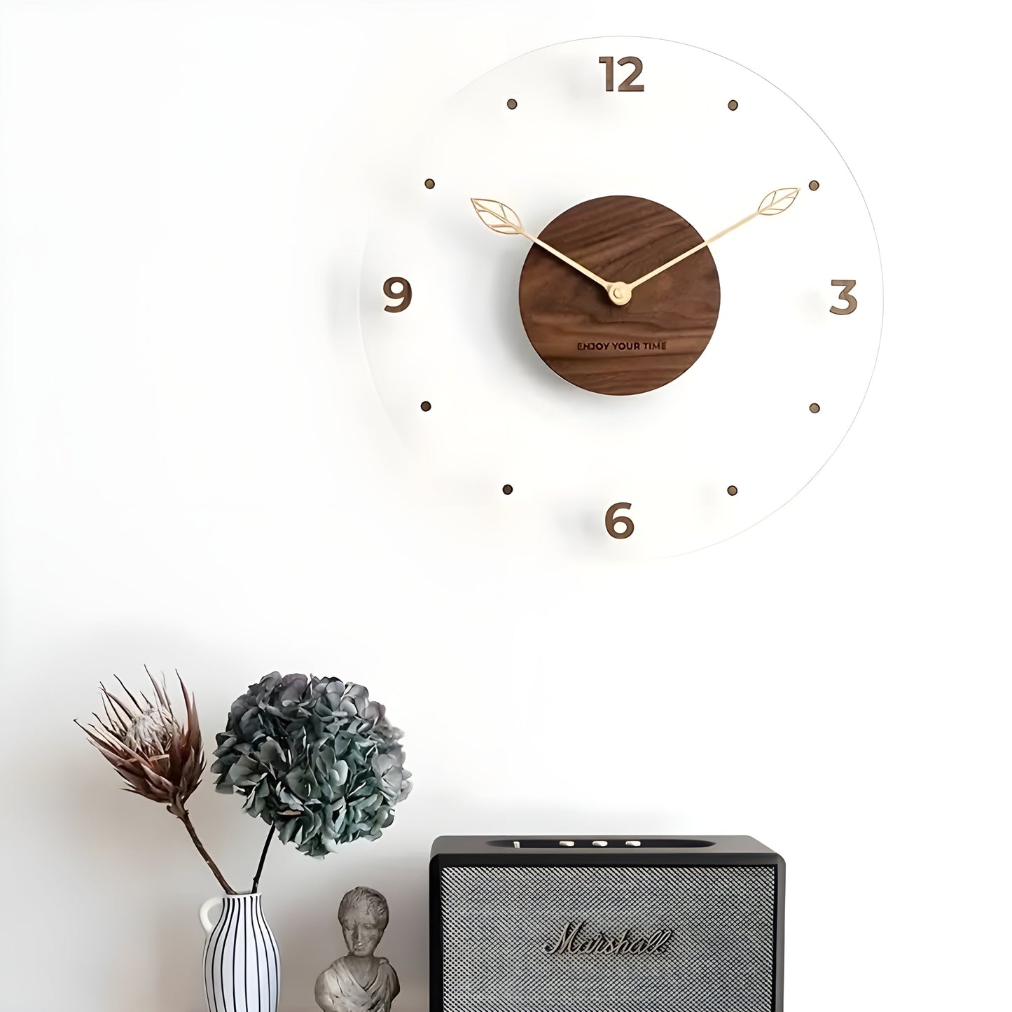 Simple Quiet Wall Clock for Home Decor