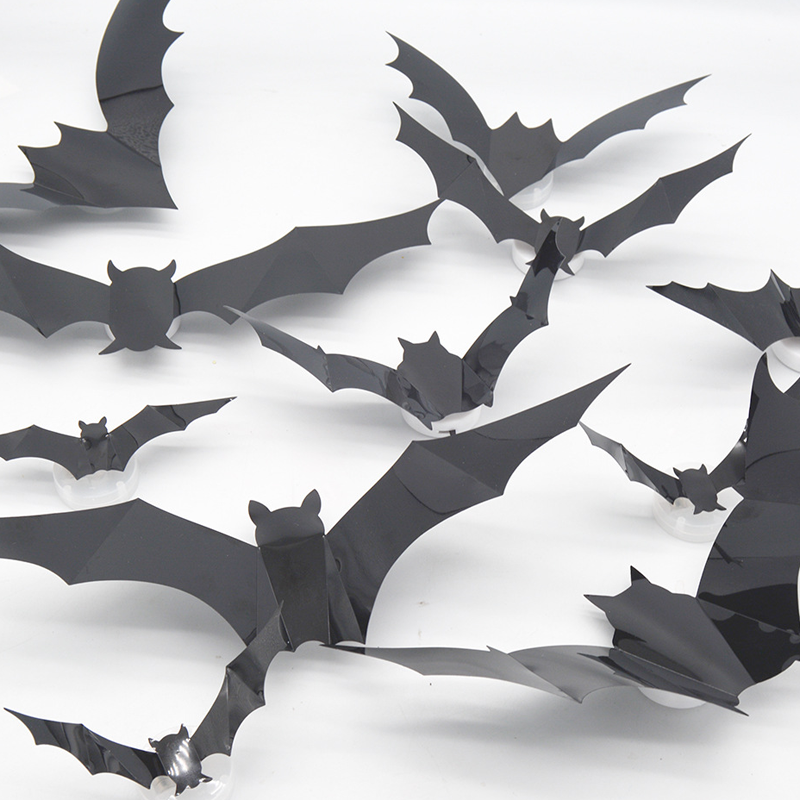 Spooky 3D Bat LED Wall Decoration