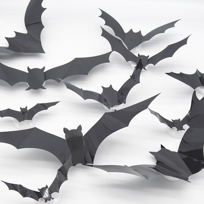 Spooky 3D Bat LED Wall Decoration