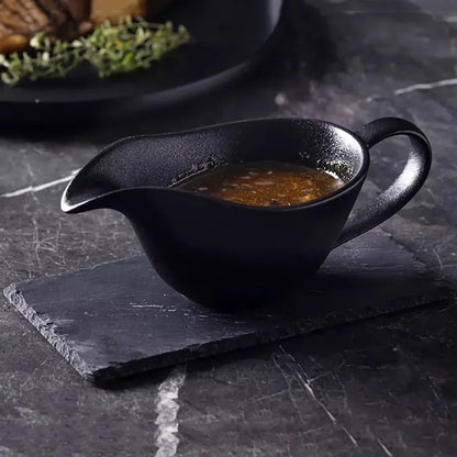 Stylish White Sauce Boat 220ml