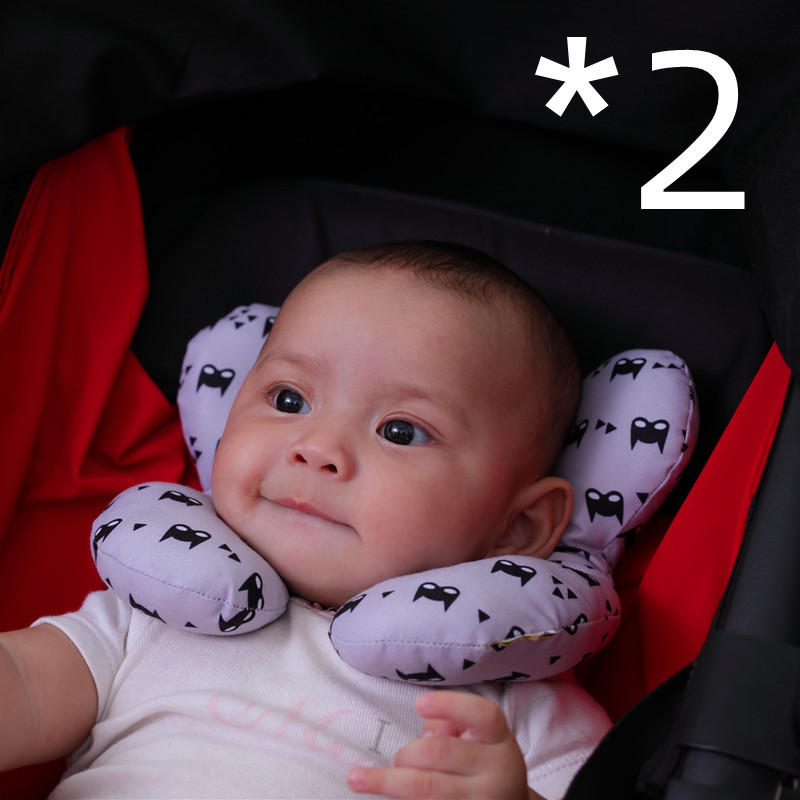Soft Baby Head Support Pillow for Stroller and Car