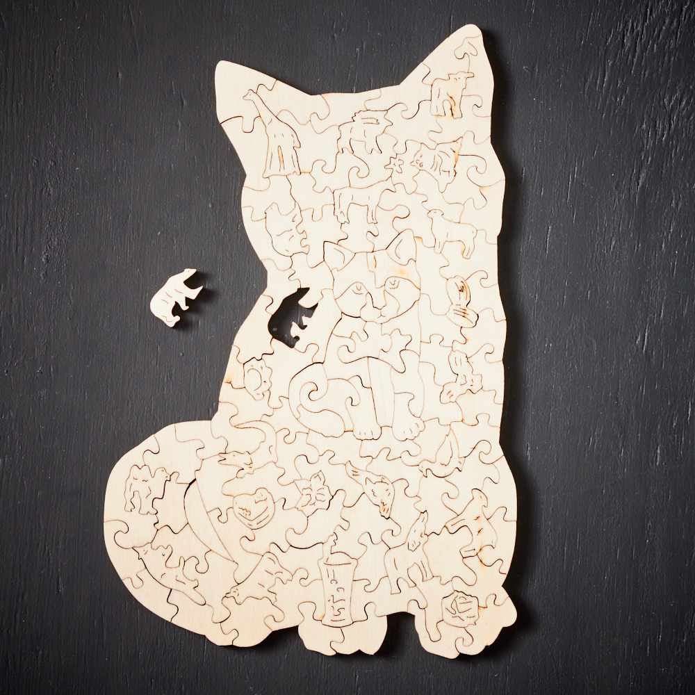 Fun Wooden Animal Puzzle Toys