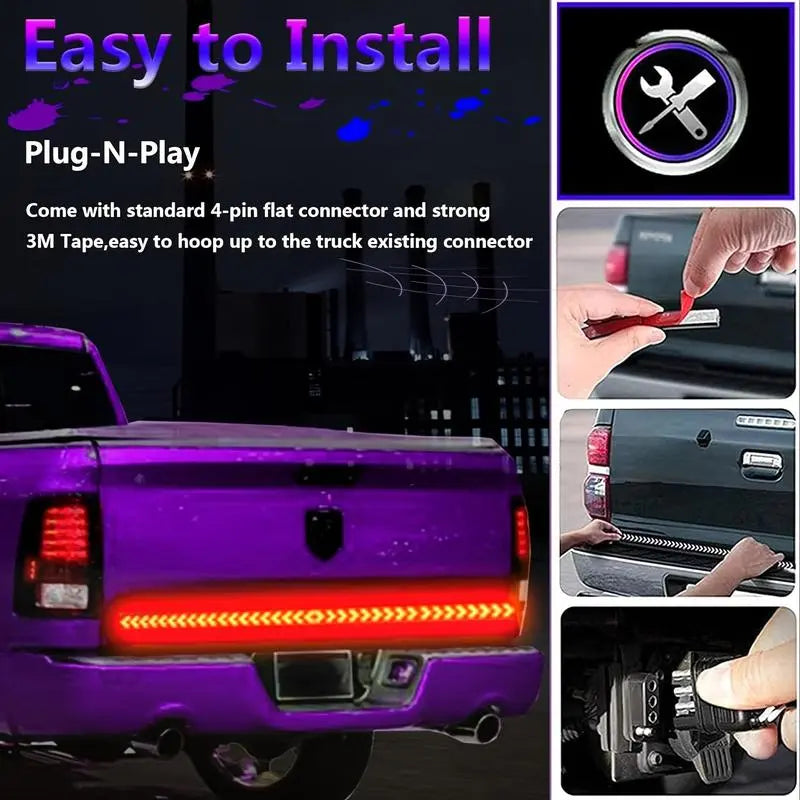 Ultra Bright 48 LED Car Tail Light Strip