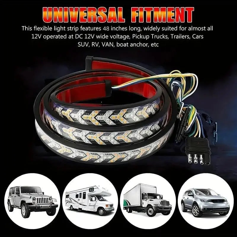 Ultra Bright 48 LED Car Tail Light Strip