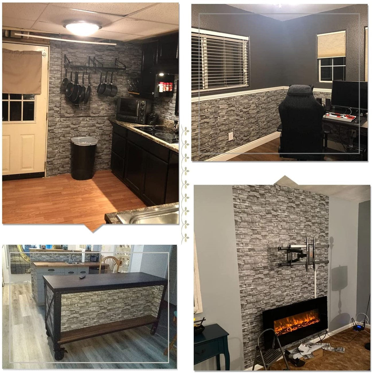 Decorative Peel Stick Wall Tiles