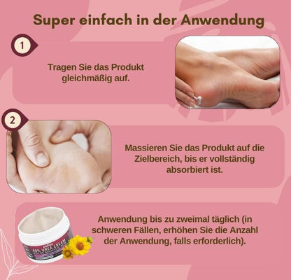 Fast Healing Foot Cream for Dry Itchy Feet