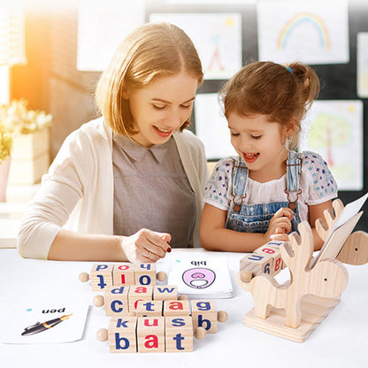 Wooden Learning Blocks for Kids