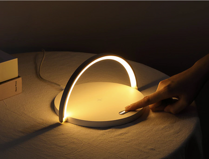 Befez | Bowlight Design | Compact 3-in-1 LED Night Lamp With Wireless Charging