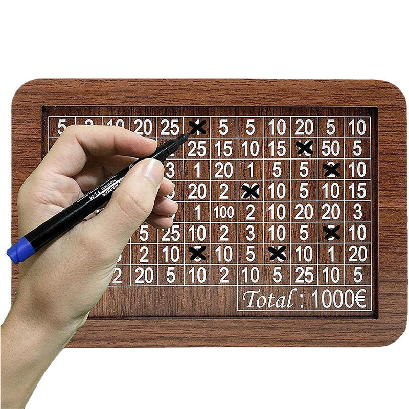 Traditional Coin Saving Box with Counter