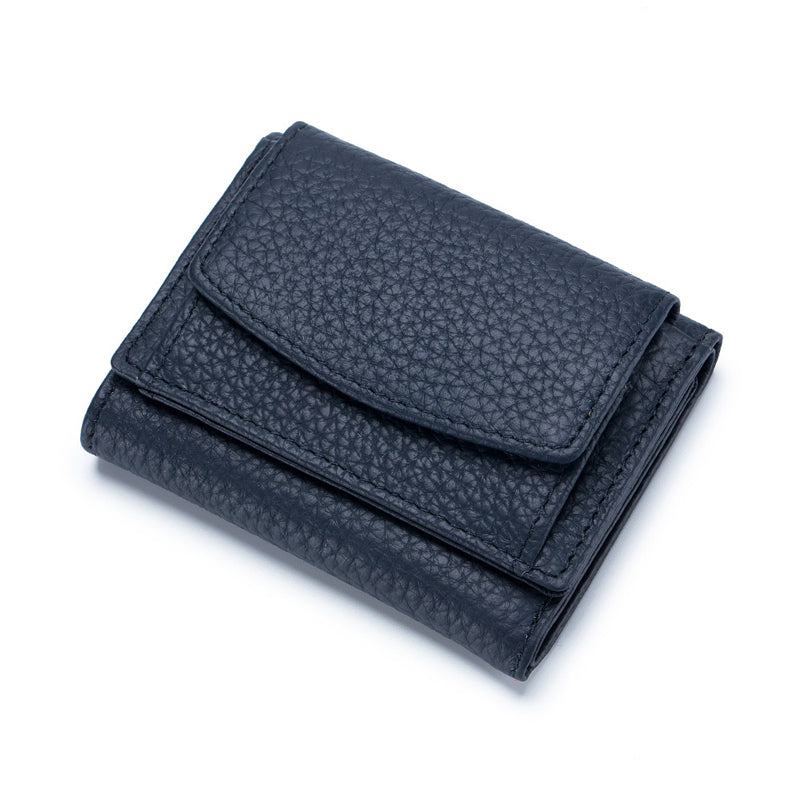 Genuine Leather Slim RFID Wallet