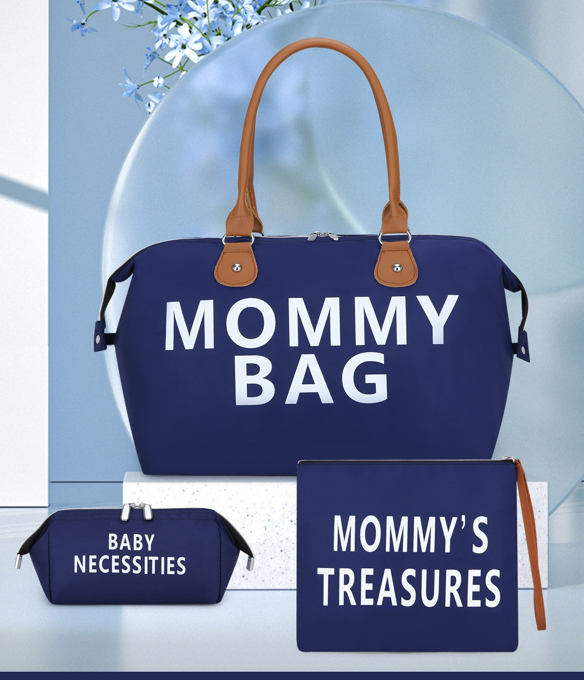 Spacious Baby Diaper Bag Set