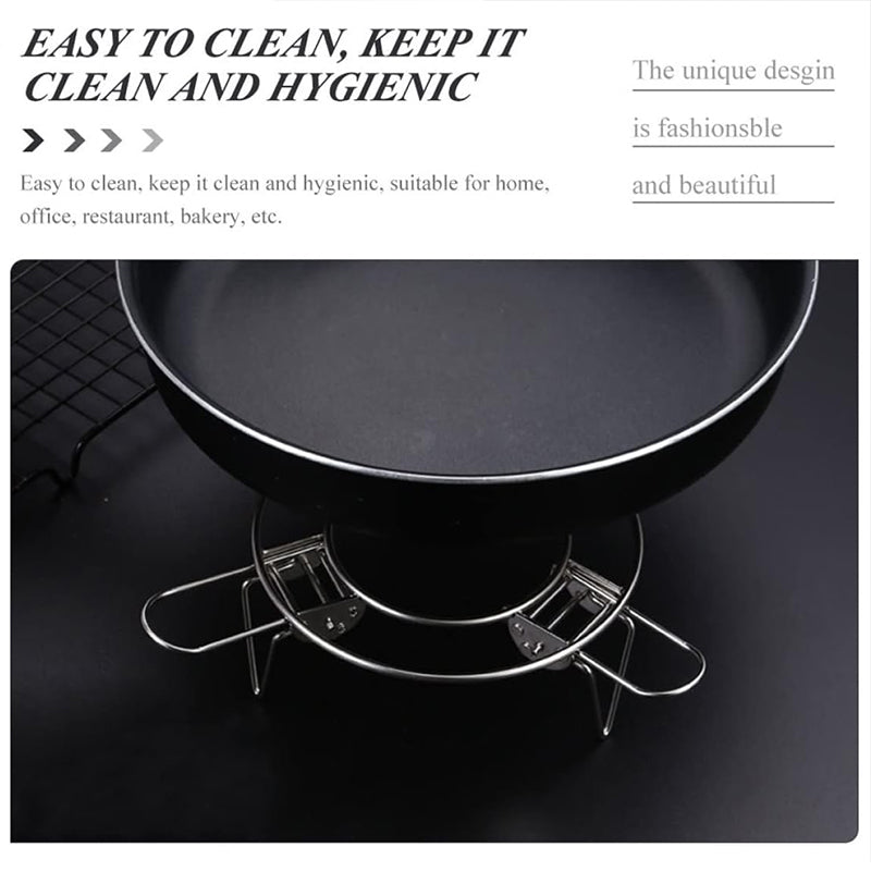 Premium Food Steamer Rack Stainless Steel Stand