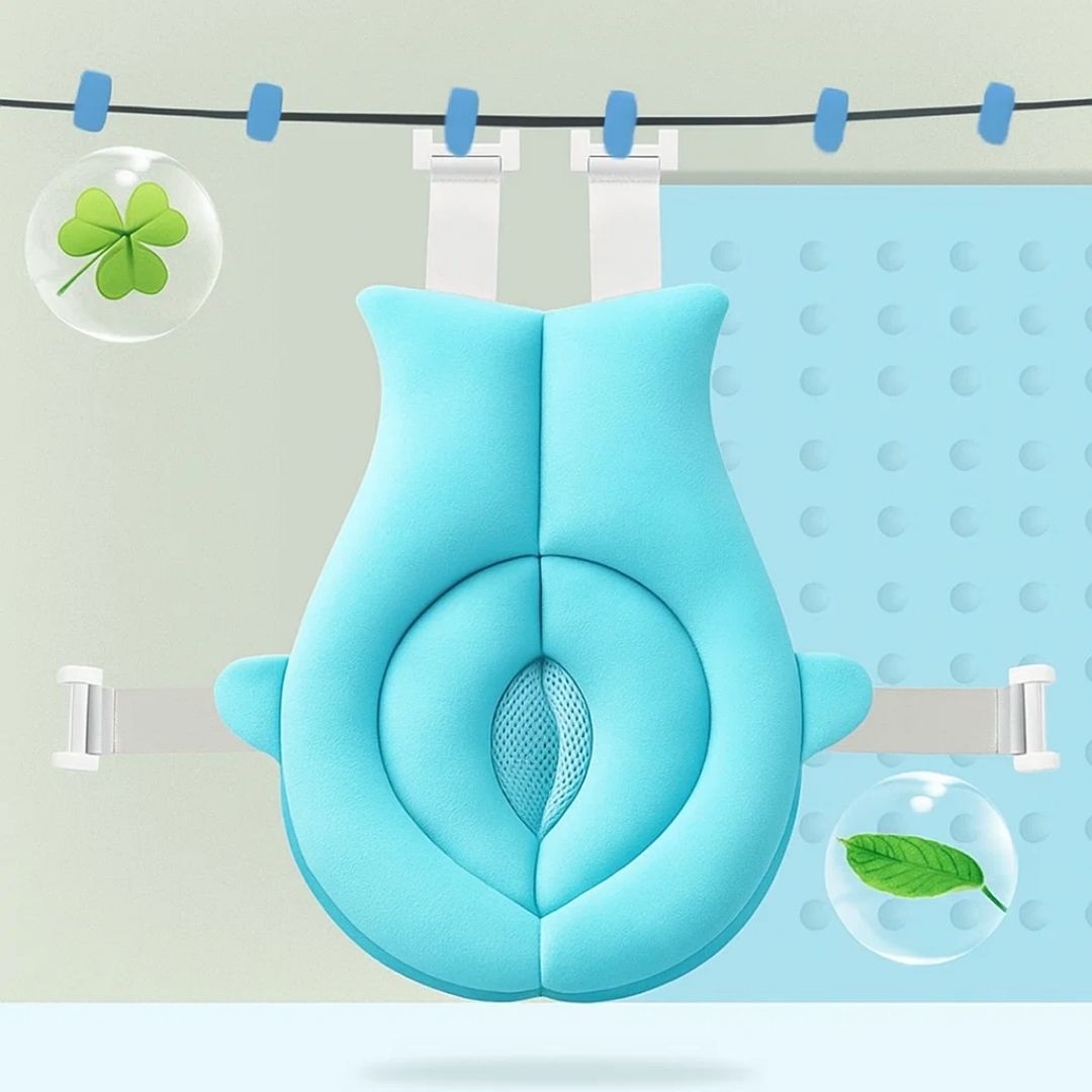 Soft Baby Bath Cushion - Secure Newborn Bath Support