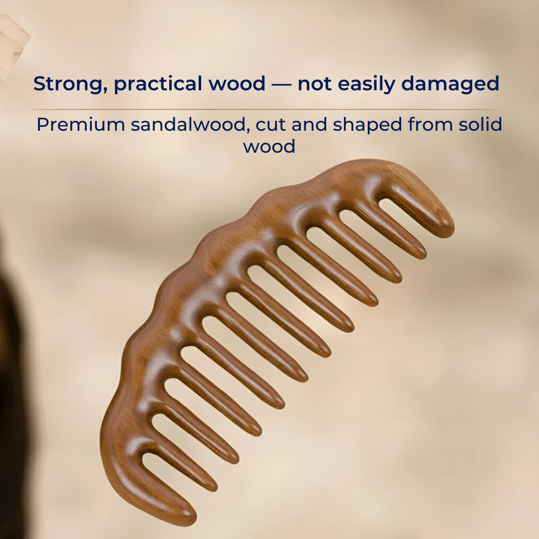 Soft Bristle Detangling Comb for Healthy Hair