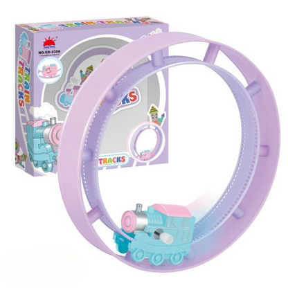 Fun Train Track Toy Set