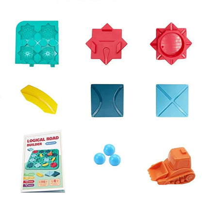 Fun Road Builder Puzzle Set