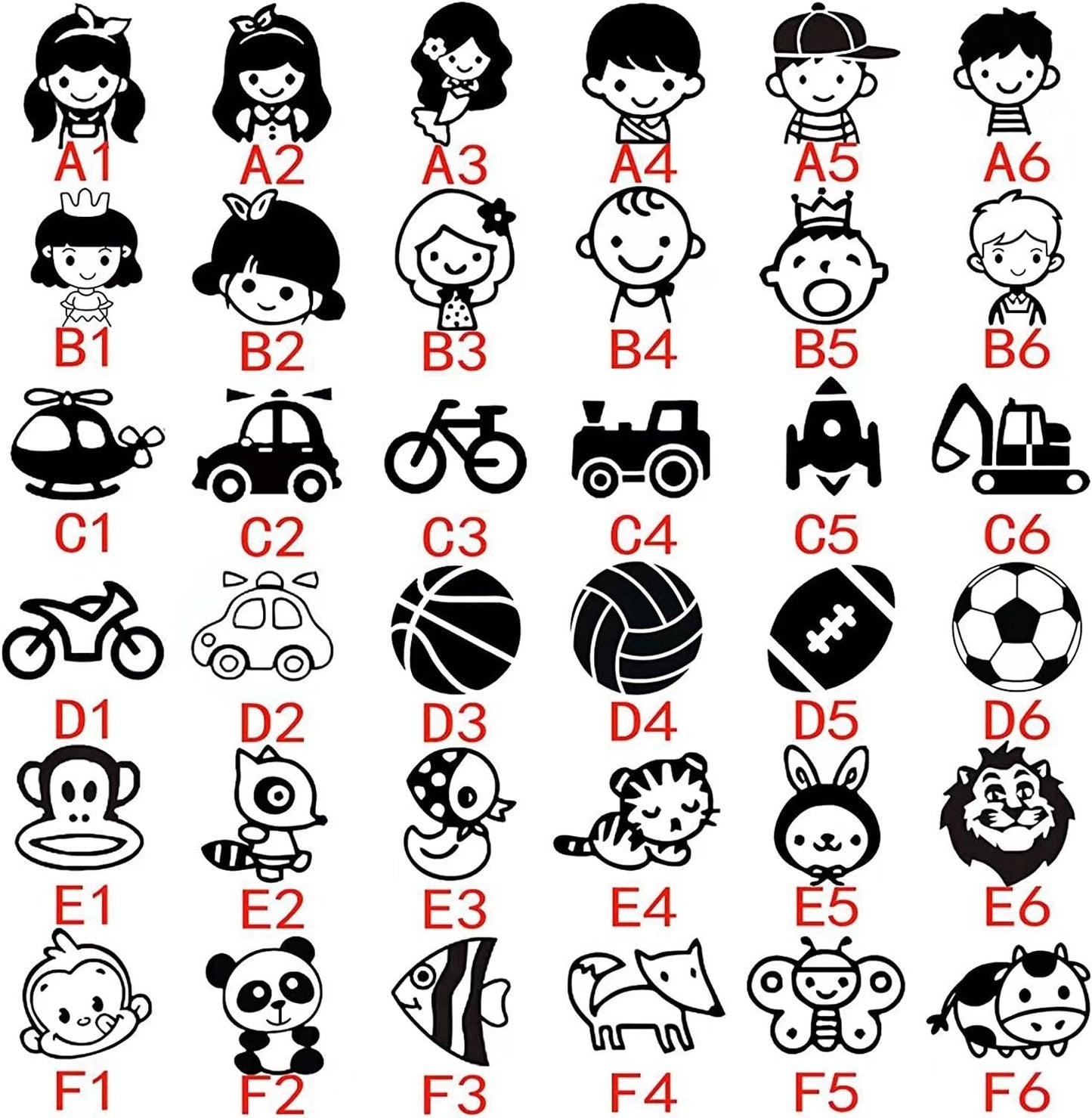 Customizable Textile Stamp Kit