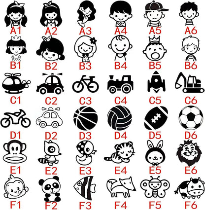 Customizable Textile Stamp Kit