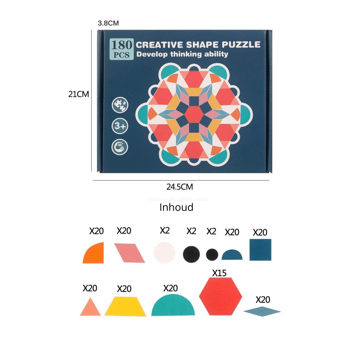 Colorful Geometric Jigsaw Puzzle