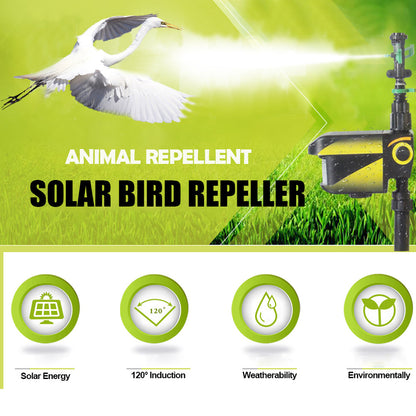 Solar Powered Deer Repellent Sprinkler System