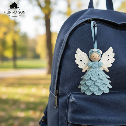 Soft Plush Guardian Angel Ornament