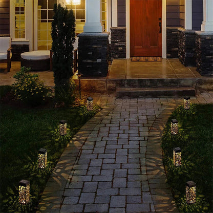 Bright Outdoor Solar Powered LED Path Lights