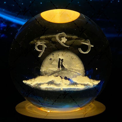 Shining Mystic Crystal Orb