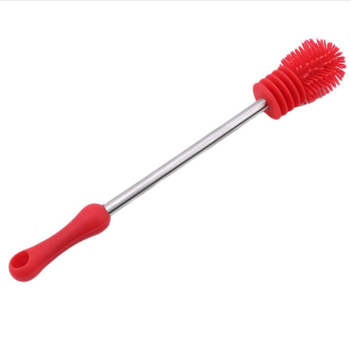 Soft Baby Bottle Cleaner Brush with Removable Head