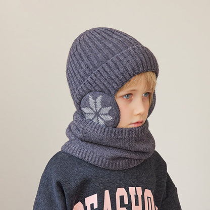Cozy Kids Fleece Scarf and Beanie Set