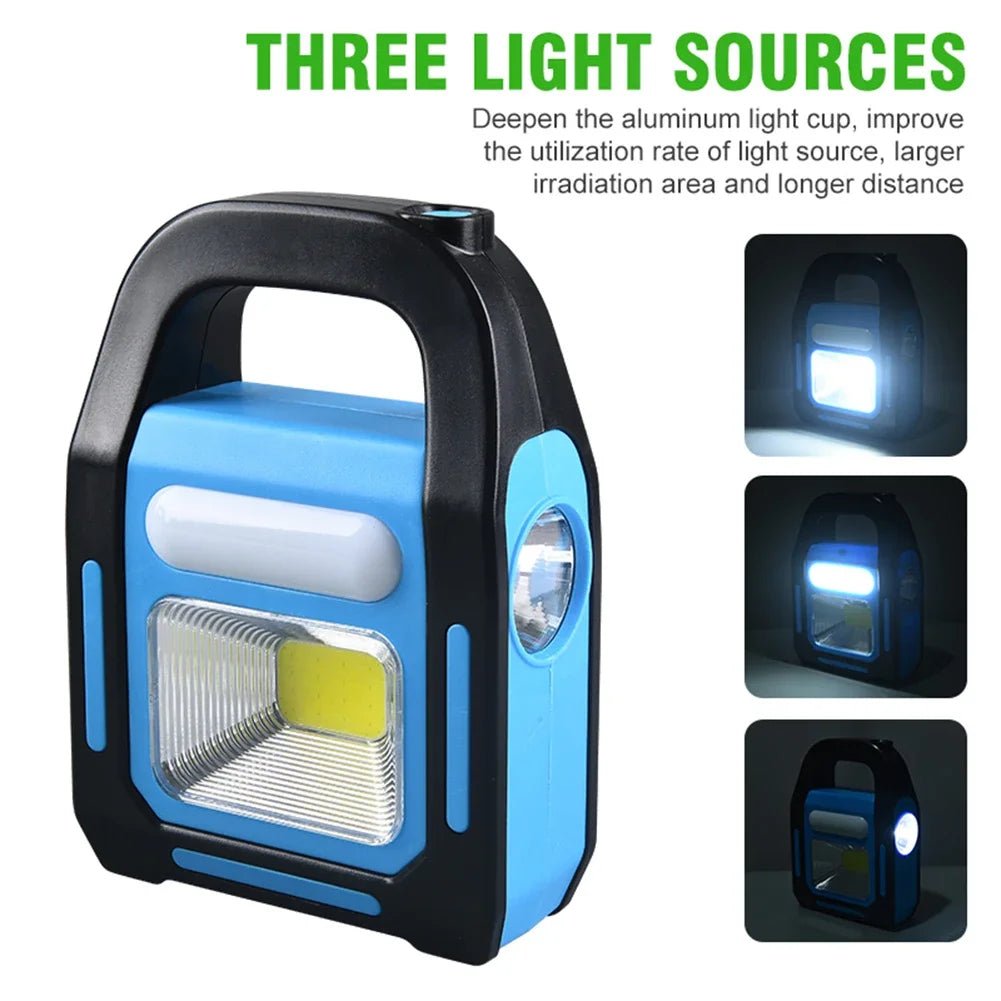 Compact LED Camping Light with USB Charger