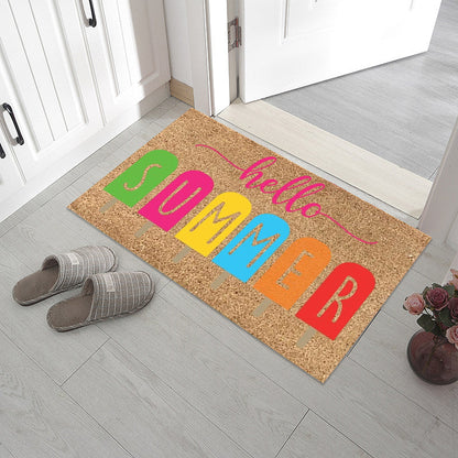 Colorful Welcome Mat – Stylish Front Door Mat