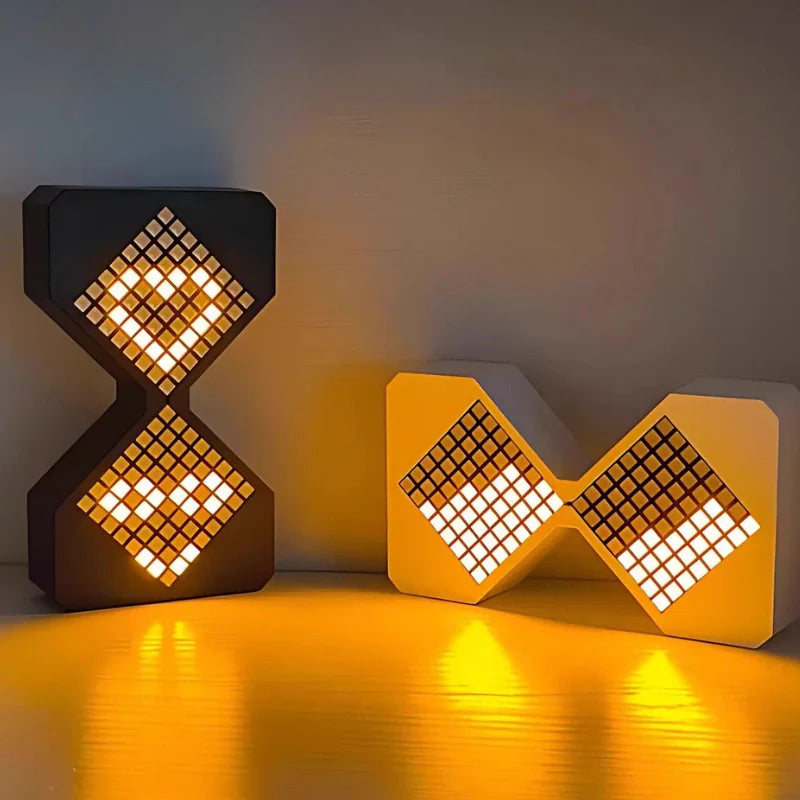 Unique Digital Hourglass Lamp