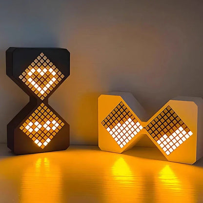Unique Digital Hourglass Lamp