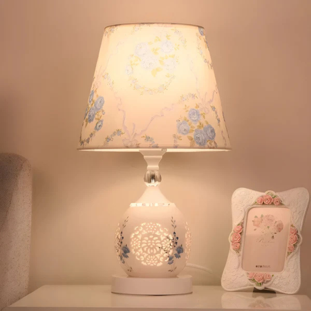 Elegant Glass LED Desk Lamp