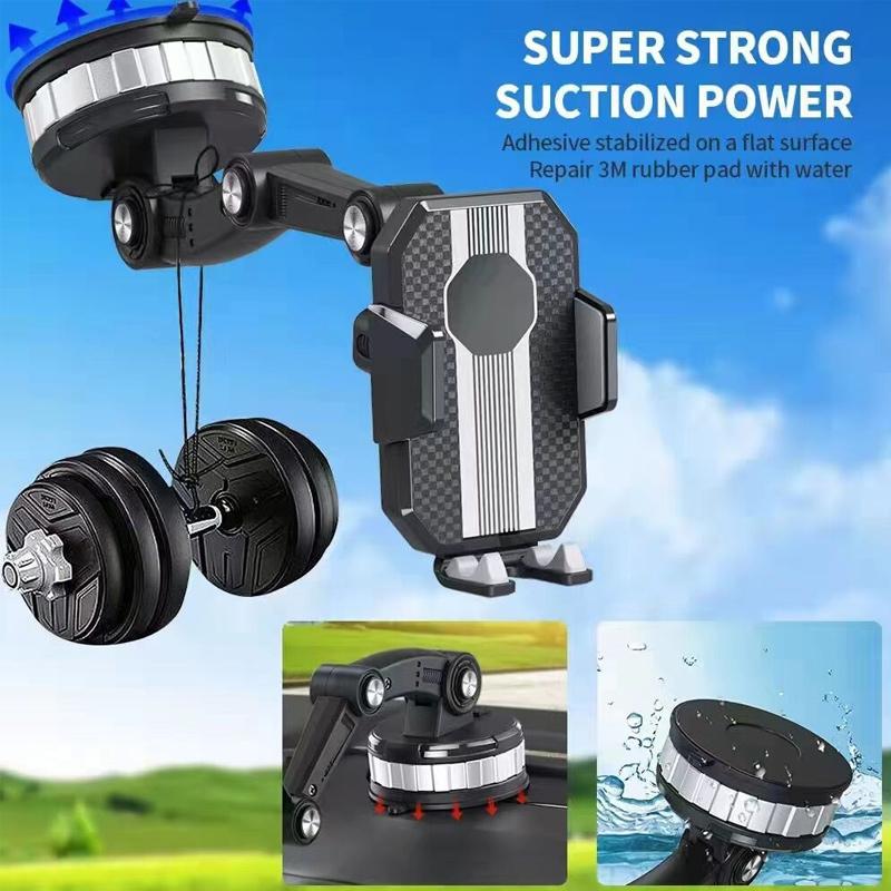 Strong Suction Phone Mount for Firm Hold