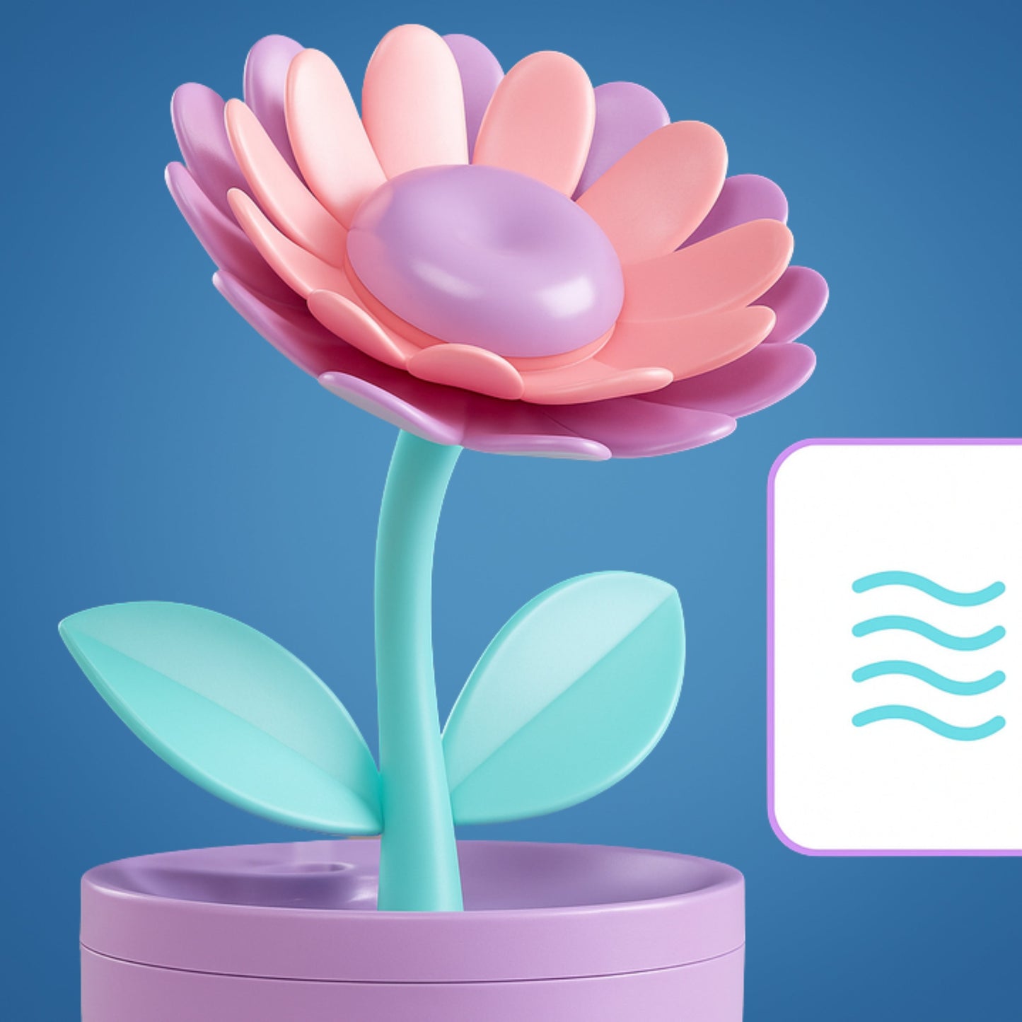 Compact Ultrasonic Air Humidifier for Bedroom Use