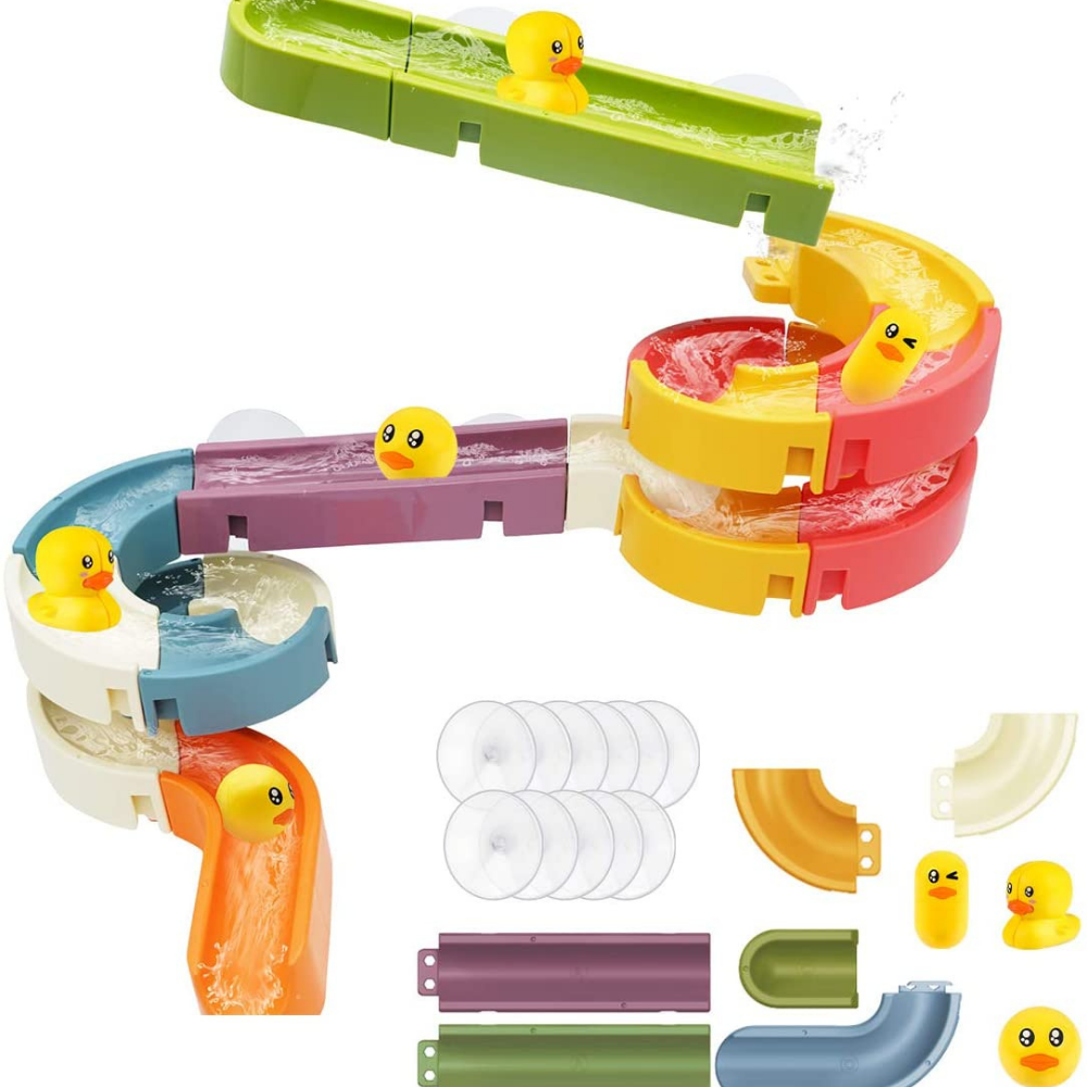 Colorful Kids DIY Bath Time Play Set