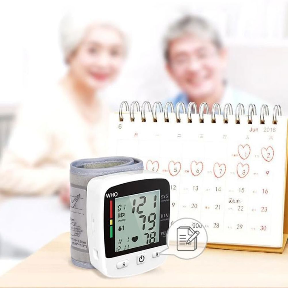 Accurate Home Wrist Blood Pressure Tracker Monitor - Befez