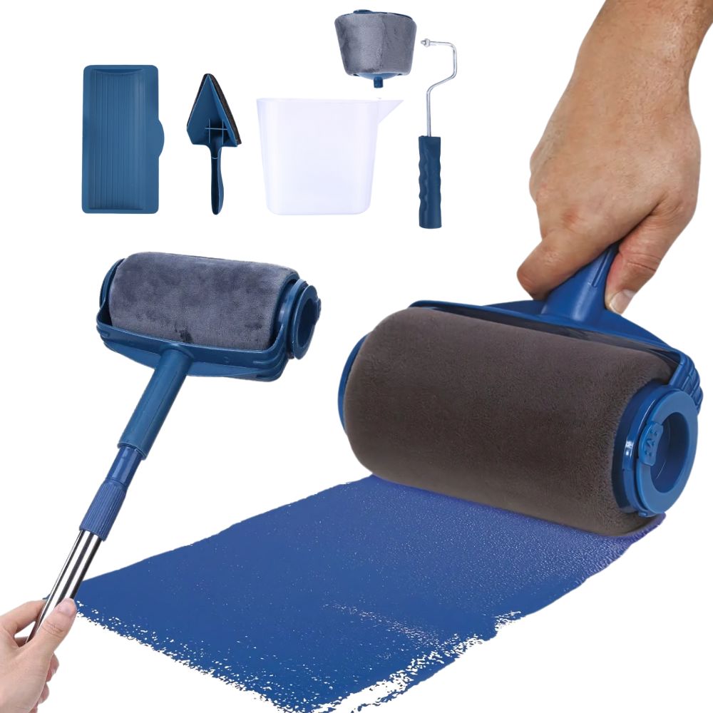 Versatile 7-Piece Paint Roller Brush Kit Set - Befez