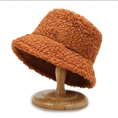 Soft Teddy Beanie Hat for Cold Winter Days