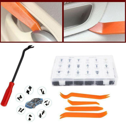 Car Door Trim Clip Fastener Set