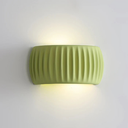 Contemporary White Wall Light - Befez